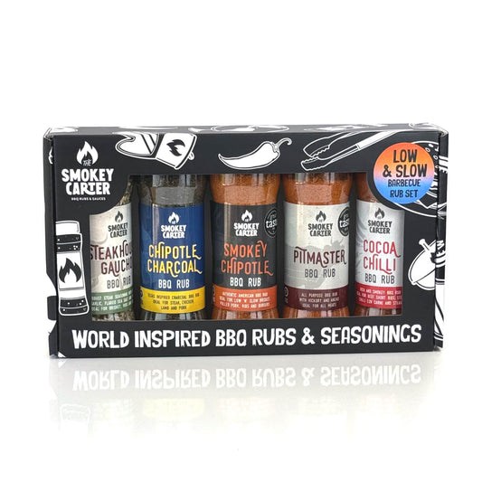 Low & Slow Barbecue Rub Seasoning Set by The Smokey Carter