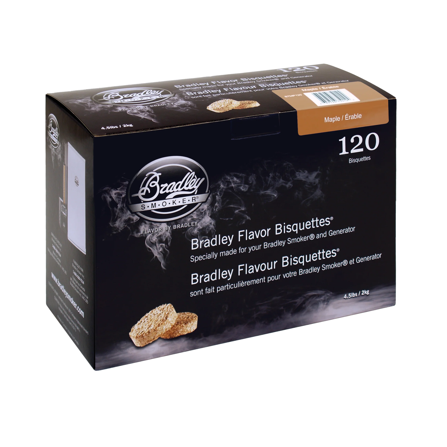 Bradley Smoker Maple Bisquettes x 120