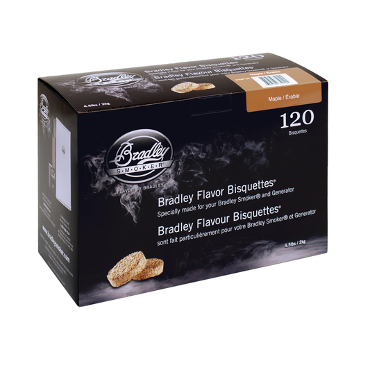Bradley Smoker Maple Bisquettes x 120