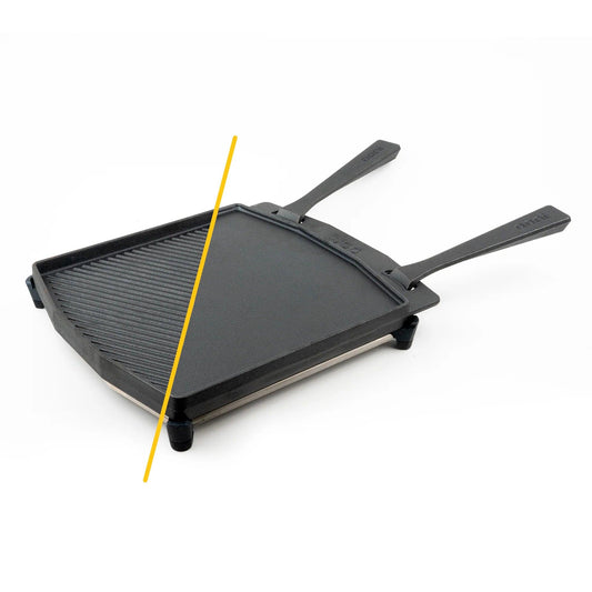 Ooni Dual-Sided Cast Iron Grizzler Plate - BBQ Land