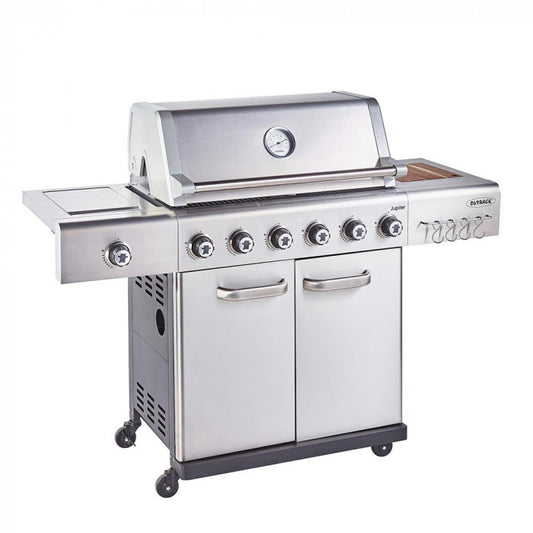 Ex-Display Outback Jupiter 6 Burner Gas BBQ (#119)