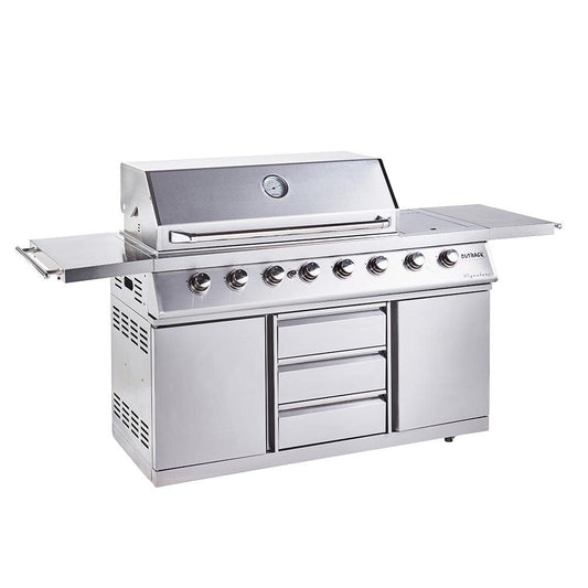 Outback Signature II 6 Burner Hybrid Gas BBQ - BBQ Land