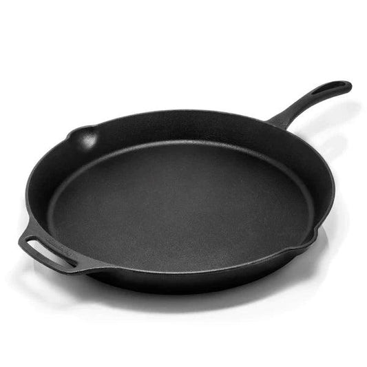 Petromax 40cm Cast Iron Skillet Frying Pan FP40-T - BBQ Land