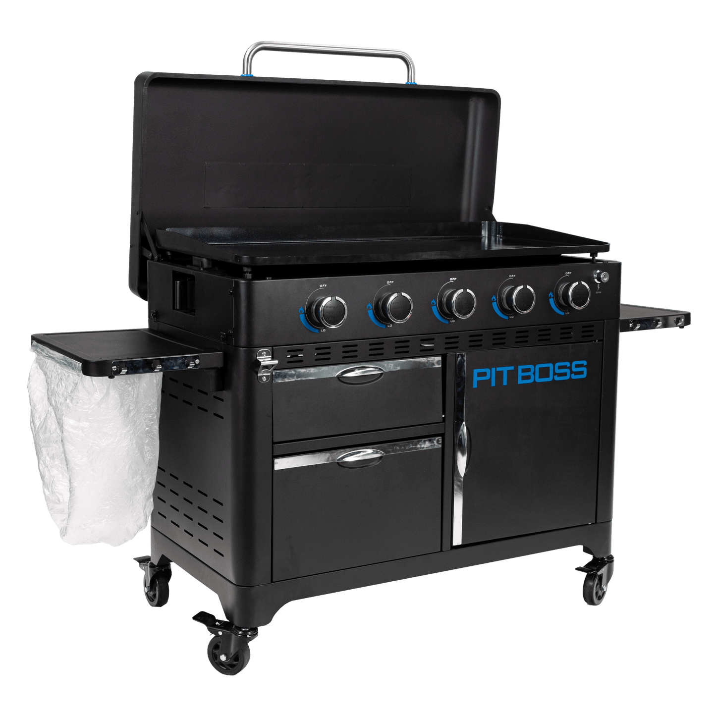 Pit Boss 5 Burner Ultimate Plancha Griddle PB5BGD2 with Cover - BBQ Land