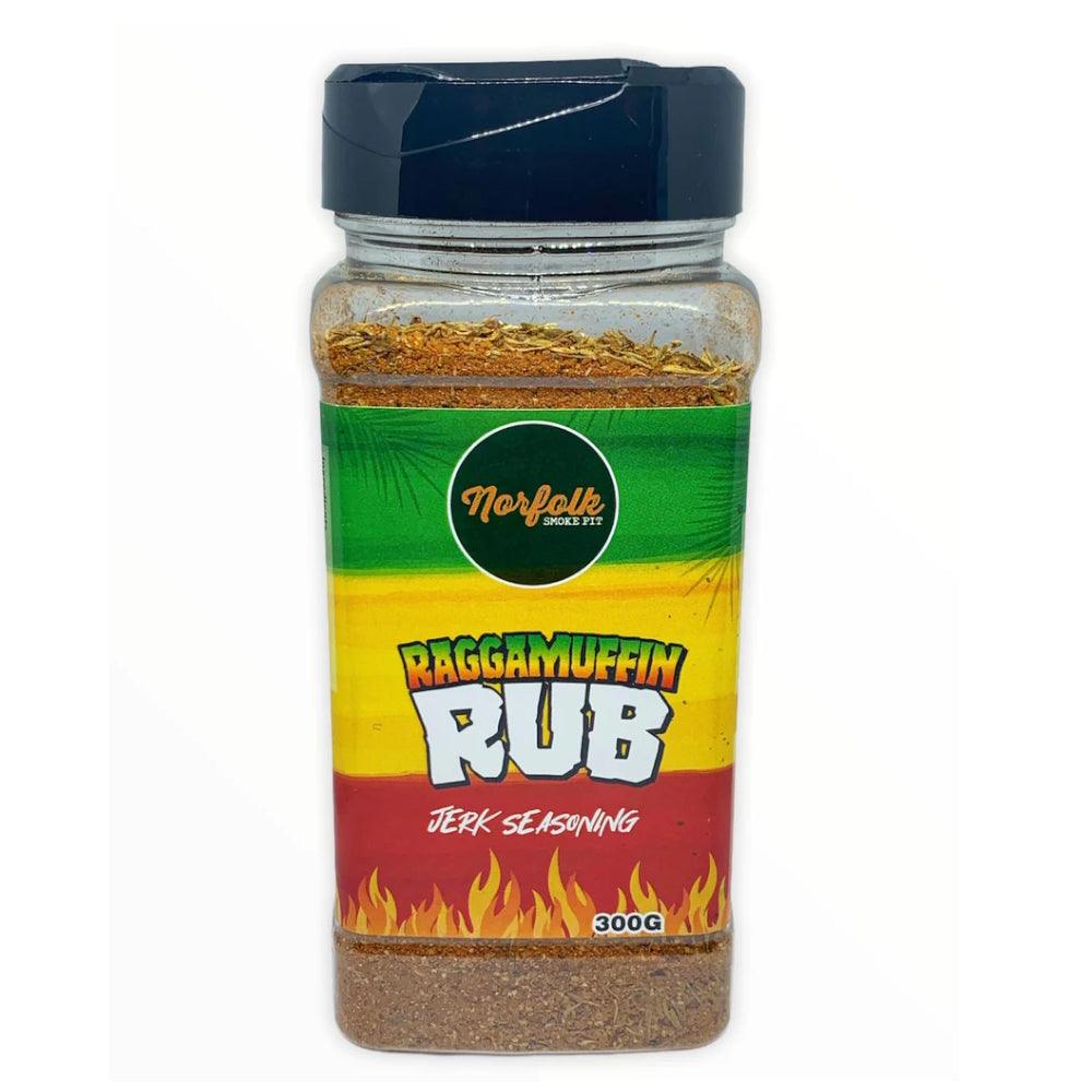 Raggamuffin Jerk Seasoning 300g from Norfolk Smoke Pit - BBQ Land