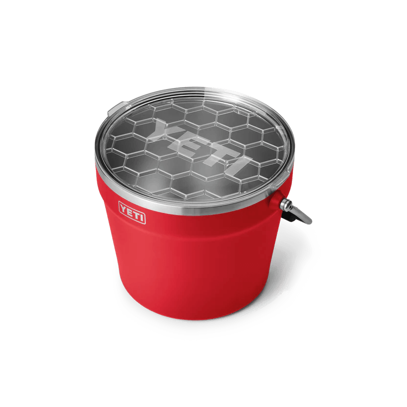 Rescue Red Beverage Bucket by Yeti - BBQ Land