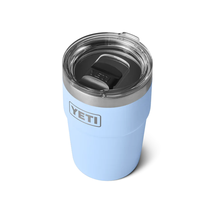 Yeti Rambler 16oz Stackable Cup - Big Sky Blue