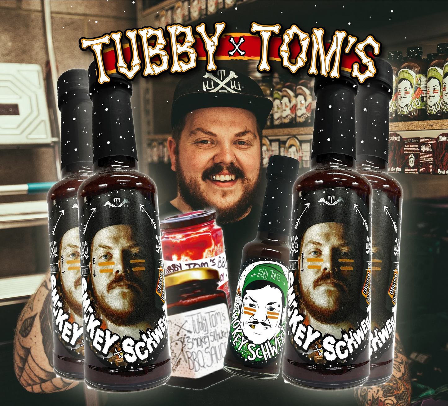 Smokey Schweet - Original Homestyle BBQ Sauce (150ml) by Tubby Toms