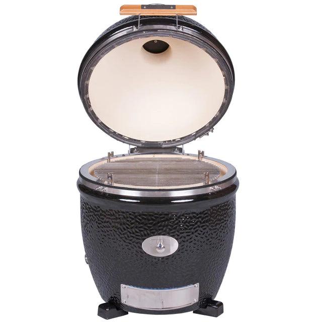 Standalone Black Monolith 21" Classic Pro-Series 2.0 Kamado Ceramic BBQ - BBQ Land