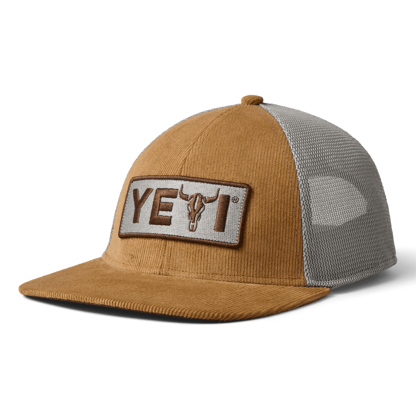 Steer Flat Brim Hat in Ochre - BBQ Land