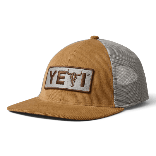 Steer Flat Brim Hat in Ochre - BBQ Land