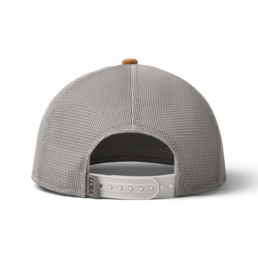 Steer Flat Brim Hat in Ochre - BBQ Land