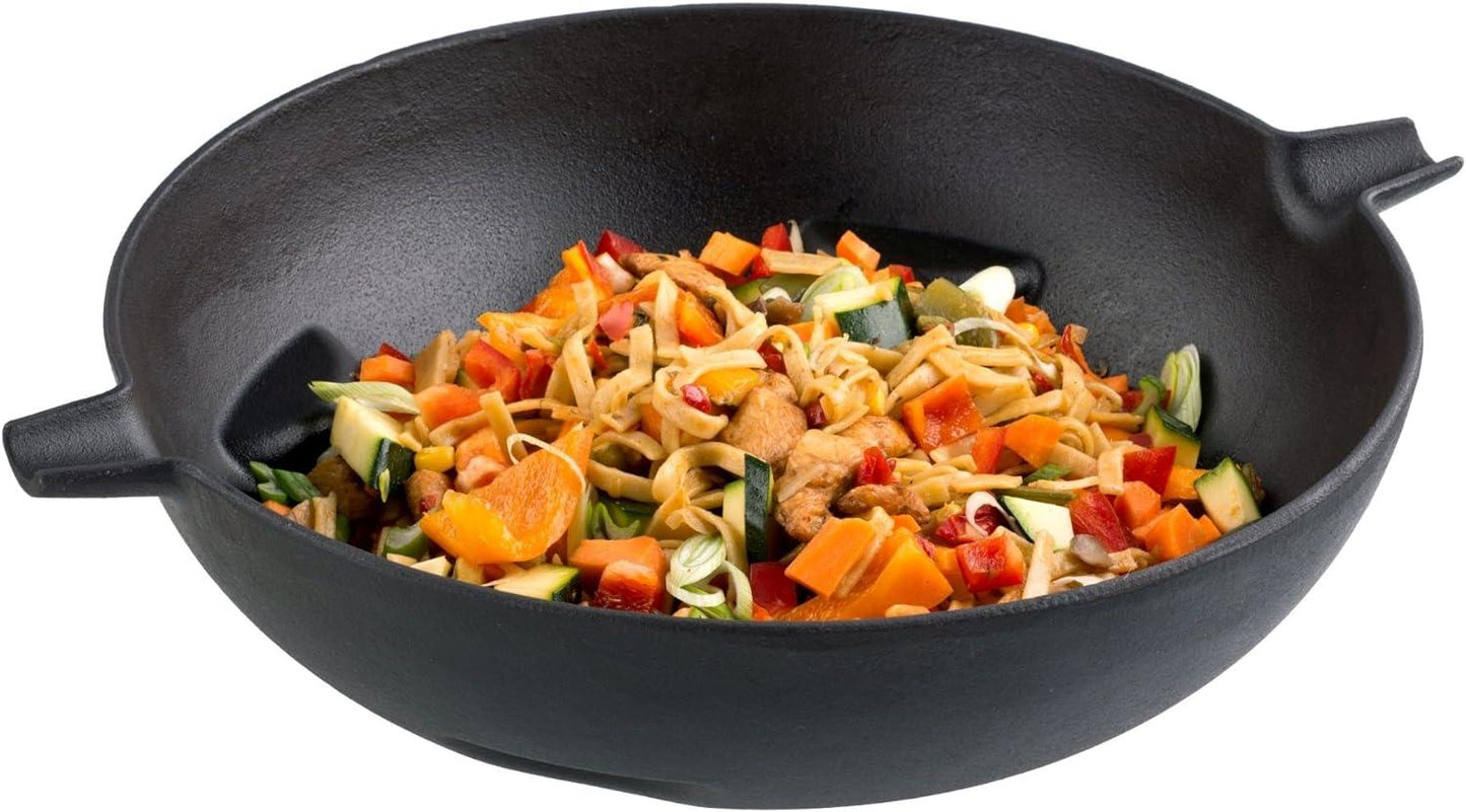 Tepro Cast Iron Wok for use with 57cm Grid-in-Grid System - BBQ Land