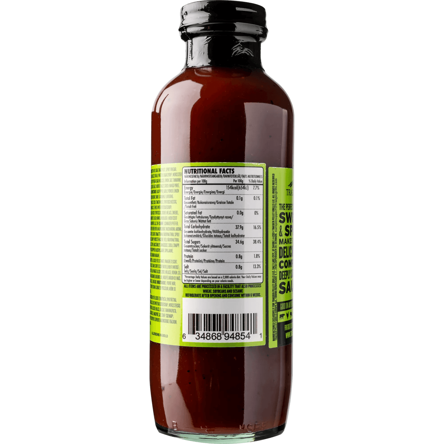 Traeger Sweet & Heat BBQ Sauce 440ml - BBQ Land