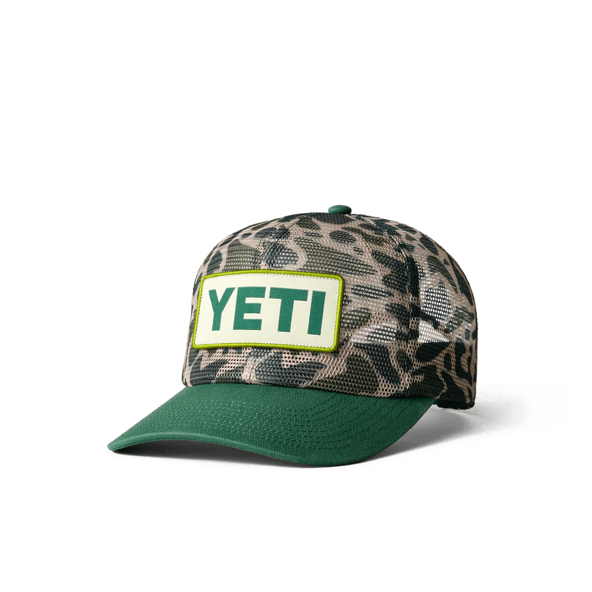 Yeti Green Camo Mesh Hat - BBQ Land