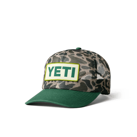 Yeti Green Camo Mesh Hat - BBQ Land