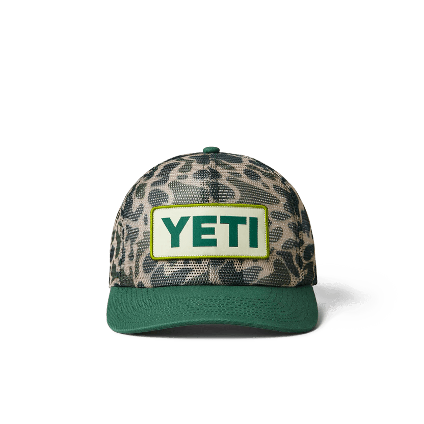 Yeti Green Camo Mesh Hat - BBQ Land