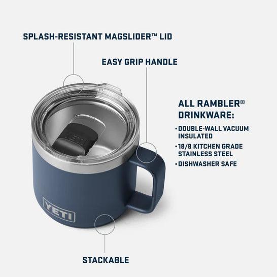 Yeti Rambler 14oz Stackable Mug - BBQ Land