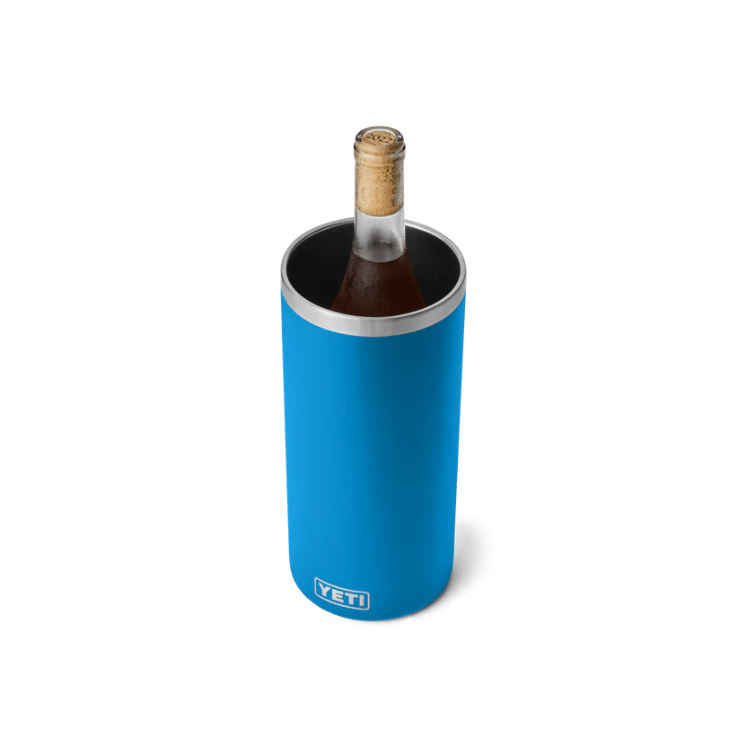 Yeti Rambler Wine Chiller Big Wave Blue - BBQ Land