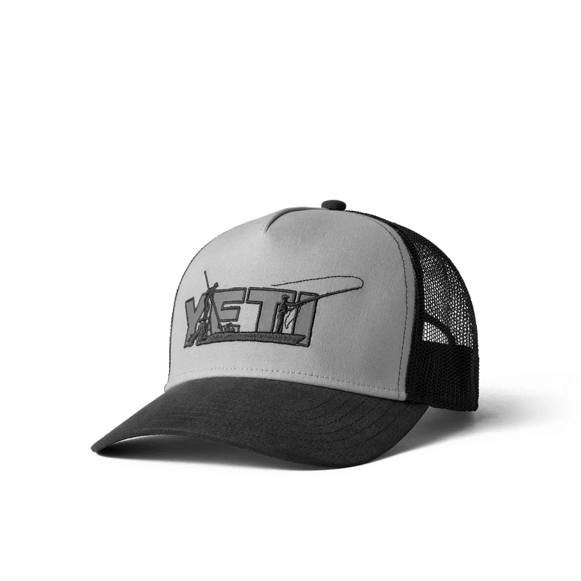 Yeti Skiff Cap Gray/Black - BBQ Land