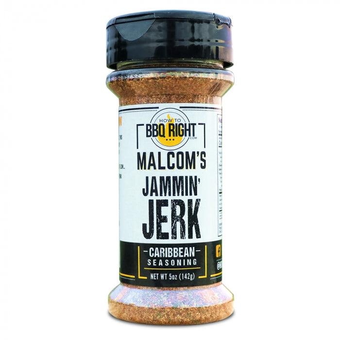 Malcom's Jammin Jerk Caribbean Seasoning 142g - BBQ Land