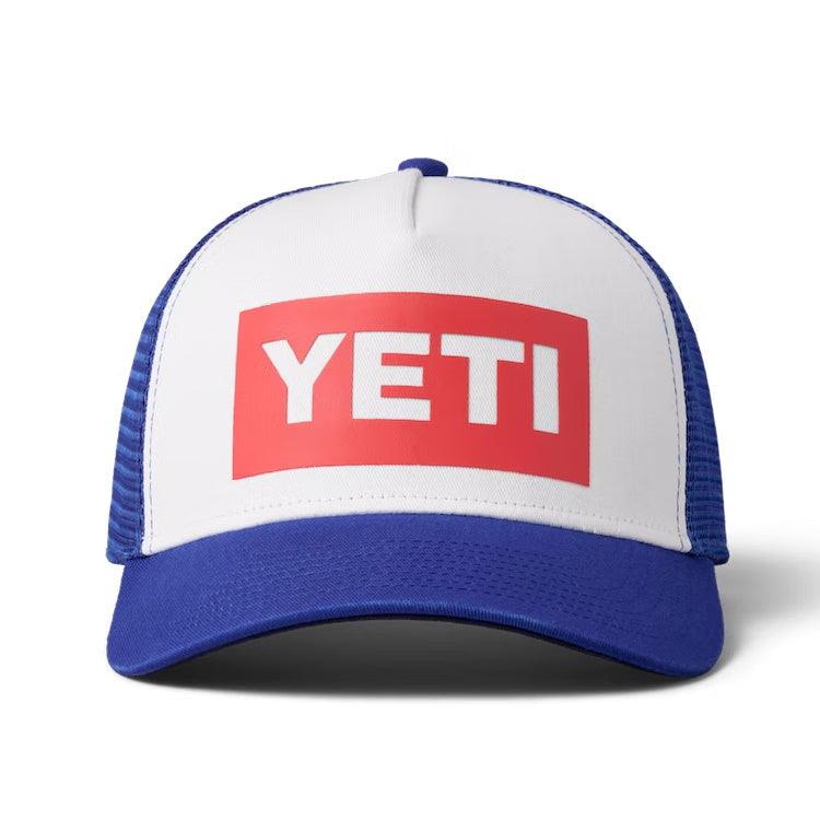 Yeti American Logo Badge Trucker Hat - BBQ Land