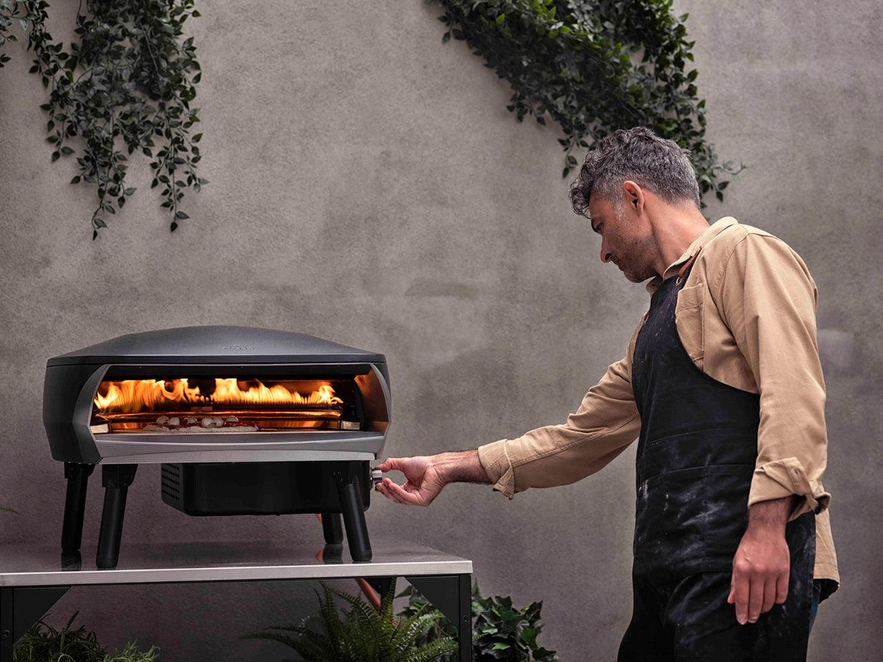 Witt Etna Rotante Pizza Oven with Rotating Stone