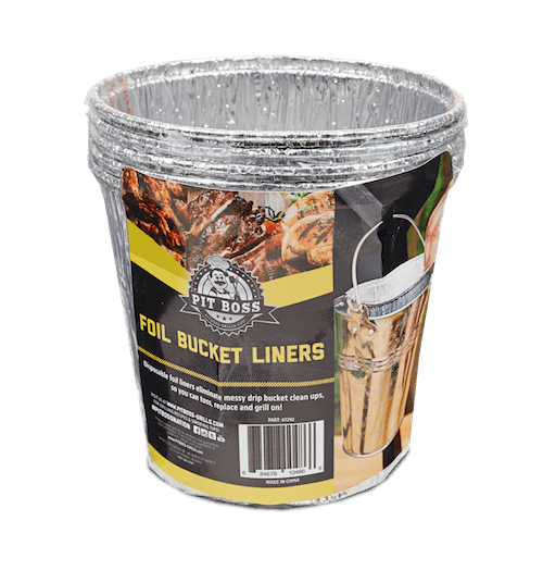 Pit Boss Foil Bucket Liners - 6 Pack - BBQ Land