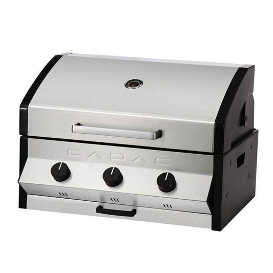 Cadac Meridian 3 Burner Built-In Counter Top Gas Barbecue