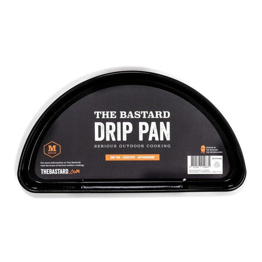 The Bastard BBQ Medium Half Moon Drip Pan