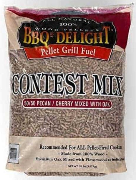9kg Contest Mix Wood Pellets from BBQr's Delight - BBQ Land