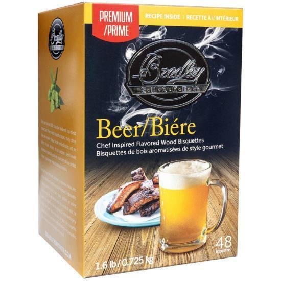 Bradley Smoker Premium Beer Bisquettes x 48 - BBQ Land
