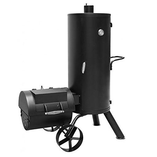Fairfax Vertical Offset Charcoal BBQ Smoker - BBQ Land