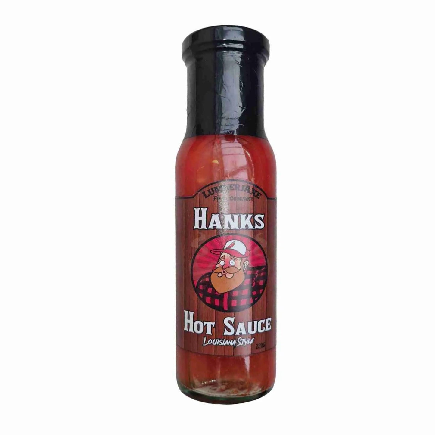 Hanks Hot Sauce 220g by LumberjAxe - BBQ Land