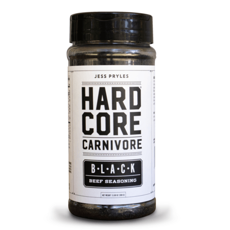 Hardcore Carnivore: Black Beef Seasoning 368g - BBQ Land