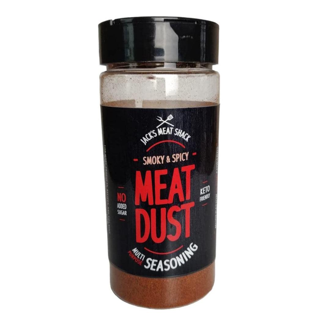 Jack's Meat Shack Meat Dust Smoky & Spicy Seasoning Rub - BBQ Land