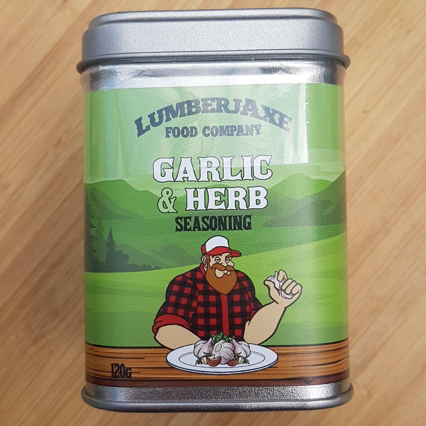 Lumberjaxe Garlic & Herb Rub 120g - BBQ Land