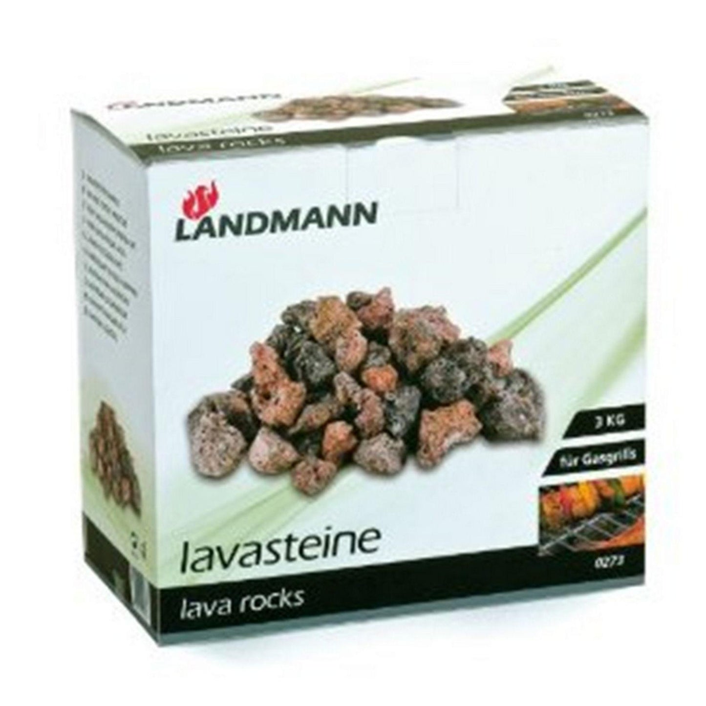 3kg BBQ Lava Rocks Landmann 0273 - BBQ Land