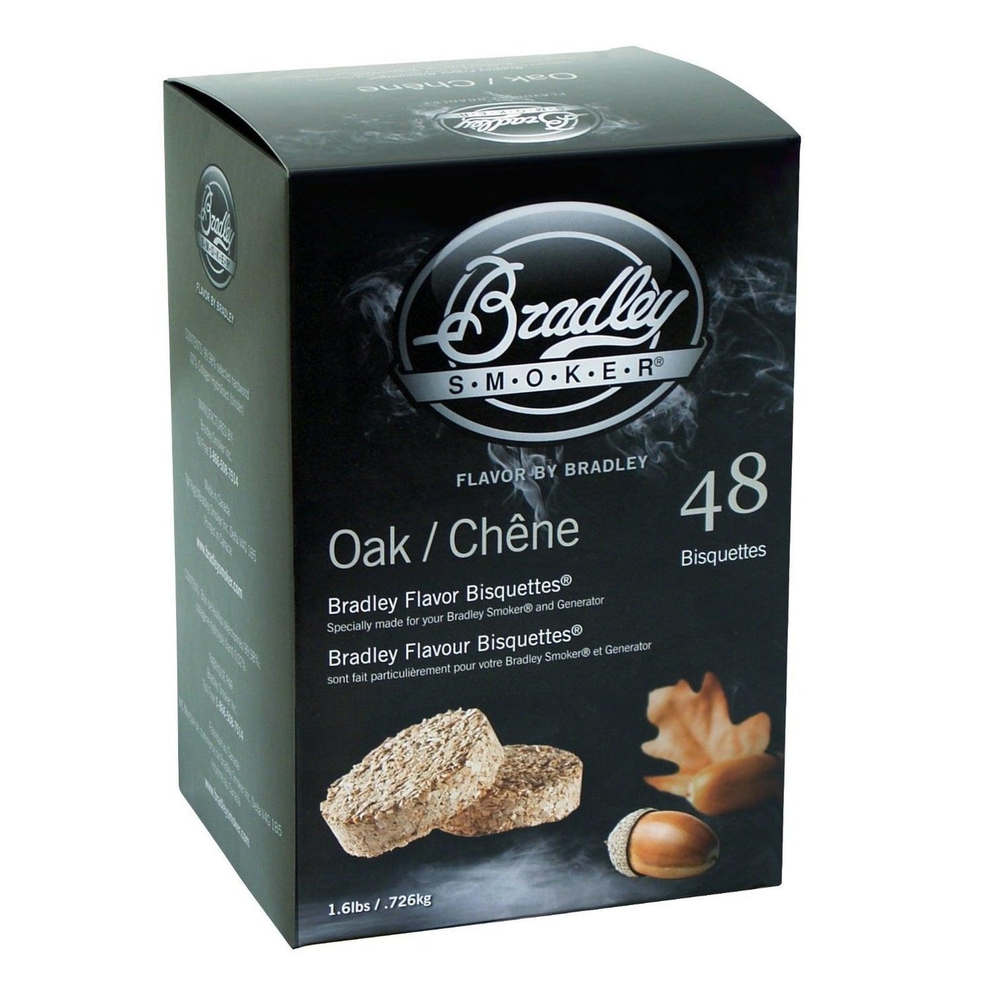 Bradley Smoker Oak Bisquettes x 48 - BBQ Land