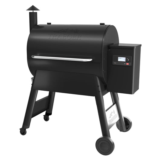 Traeger Pro 780 Pellet BBQ Grill with Cover and Front Shelf