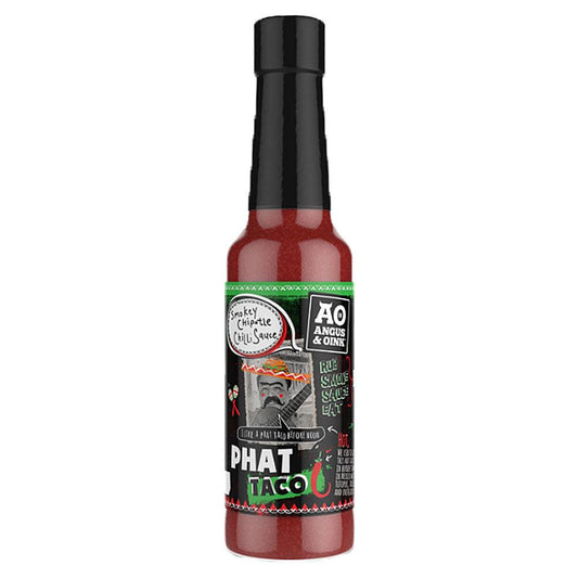 Phat Taco Smokey Chipotle Chilli Sauce 150ml - BBQ Land