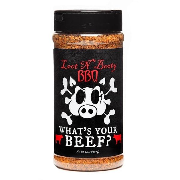 Loot N'Booty BBQ What's Your Beef? Rub 397g - BBQ Land
