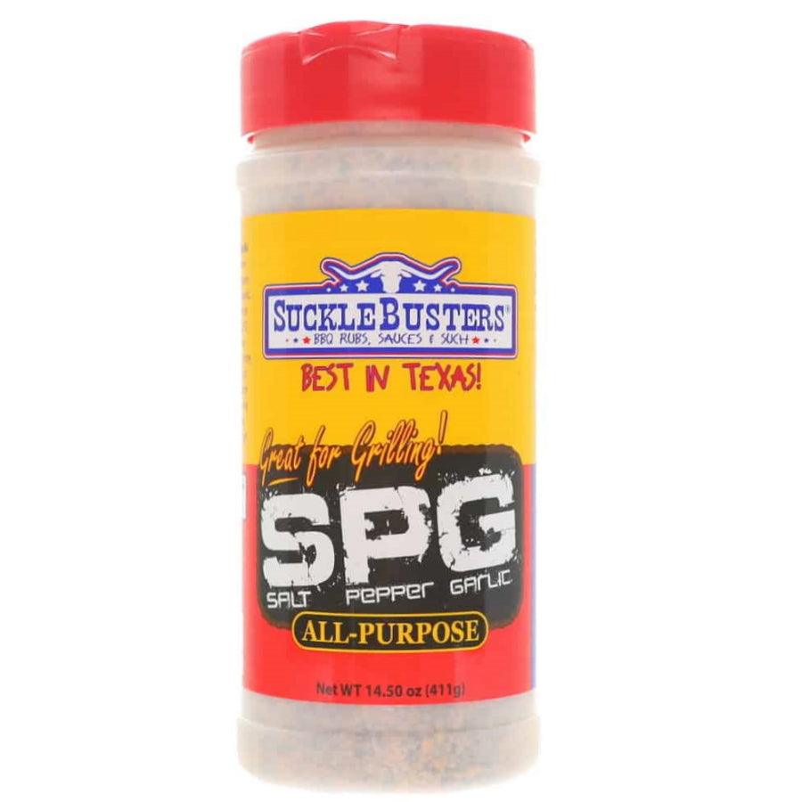 Sucklebusters SPG Salt Pepper Garlic Seasoning 14.5oz 411g - BBQ Land