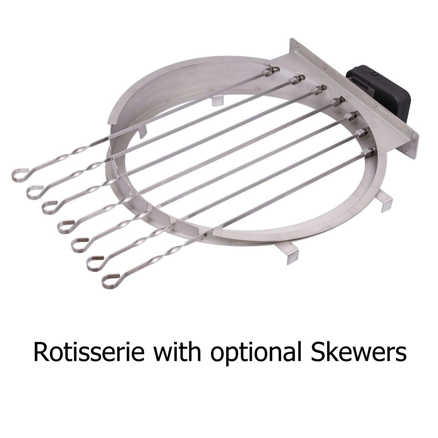 7 x Skewer Set for Monolith Classic Rotisserie - BBQ Land