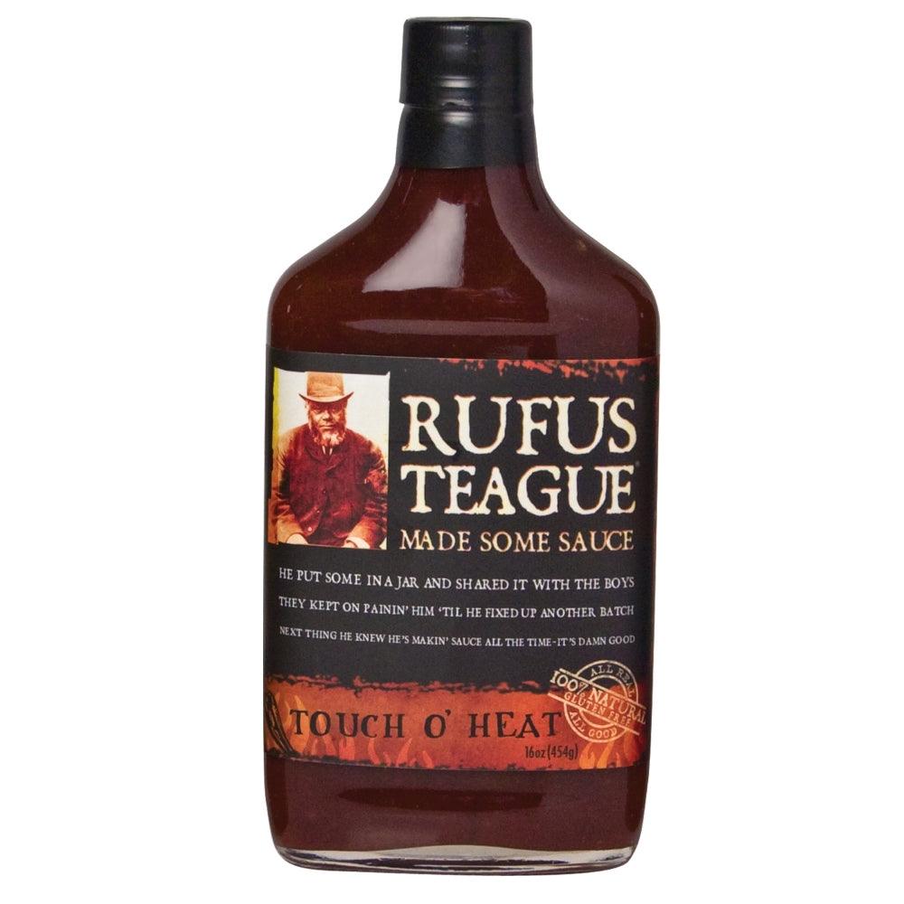 Rufus Teague Touch O' Heat BBQ Sauce 453g - BBQ Land