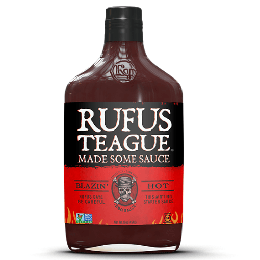 Rufus Teague Blazin' Hot BBQ Sauce 453g - BBQ Land