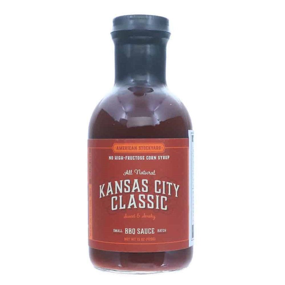 American Stockyard Kansas City Classic Smoky Sweet BBQ Sauce 425g - BBQ Land