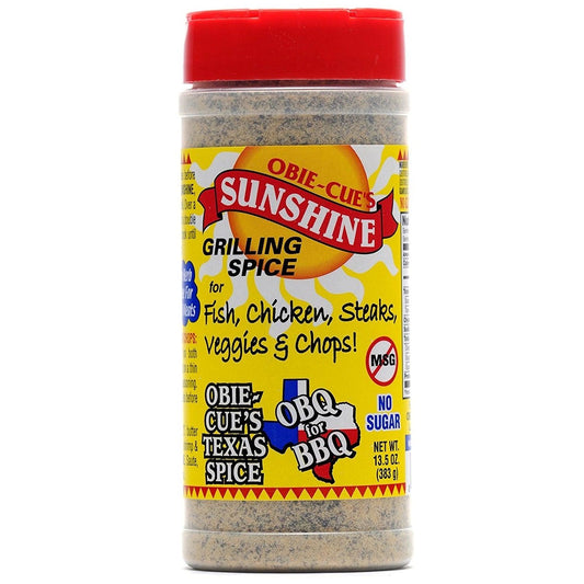 Obie Cue's Sunshine Grilling Spice Rub 13oz 383g