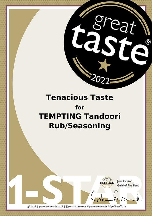 Tempting Tandoori Rub Seasoning 75g - BBQ Land