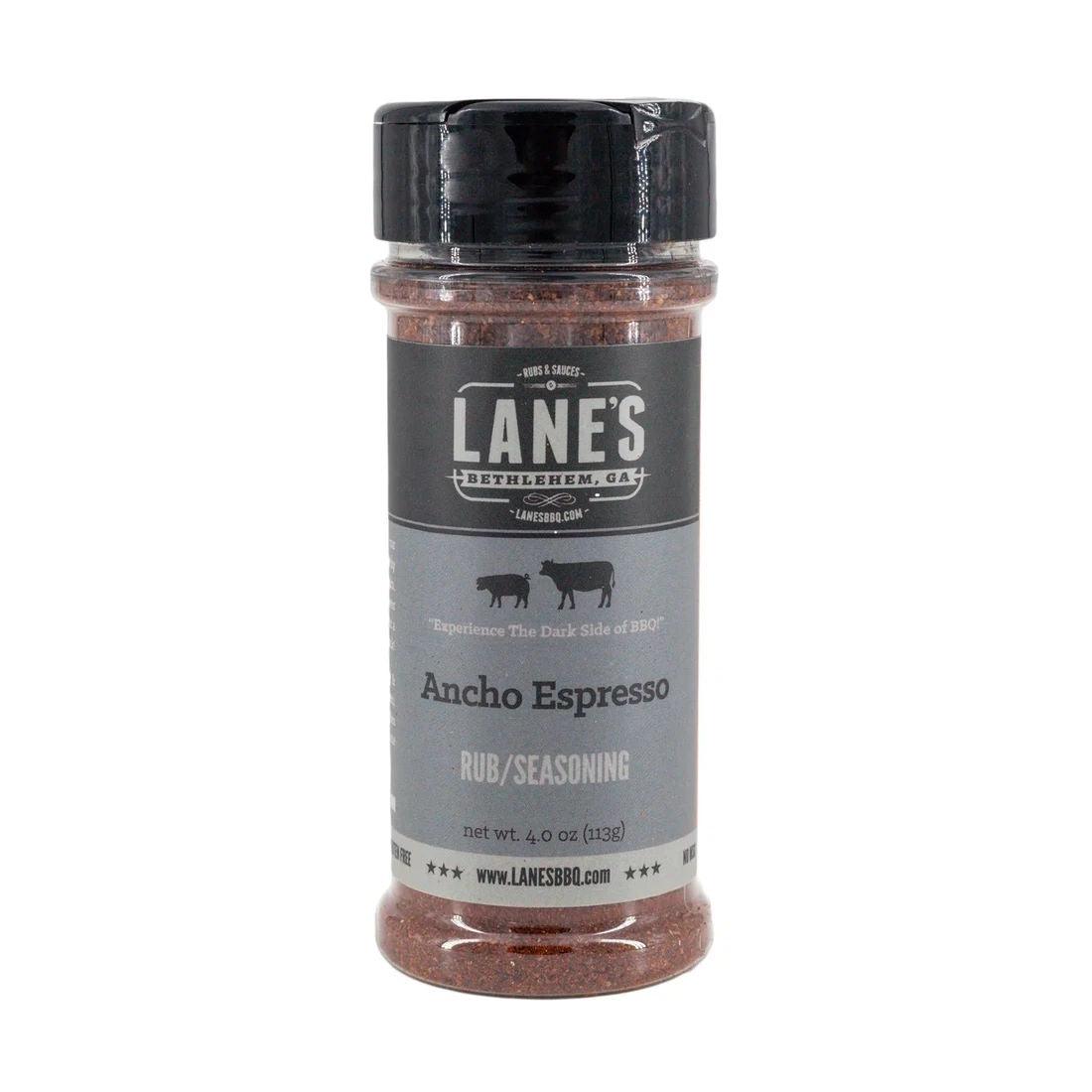 Lane's BBQ Ancho Espresso Rub 113g - BBQ Land